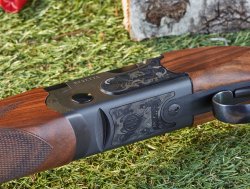 Die neue Bockflinte Ultraleggero von Beretta in Kaliber 12.  Einlagen aus Techno-Polymer von der Bockflinte Ultraleggero