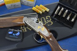Bockflinte Caesar Guerini Magnus Light für die Jagd Detailliertes System der Bockflinte Caesar Guerini Magnus Light