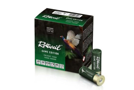 Rottweil Game Edition Schrotpatronen Erweiterung Rottweil GAME EDITION Fasan Verpackung