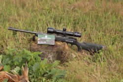 Bockjagd in der Blattzeit: bleifreie Munition RWS HIT im Test RWS HIT Verpackung mit Testwaffe