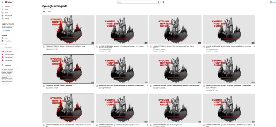 Übersicht Themen Younghuntersguide