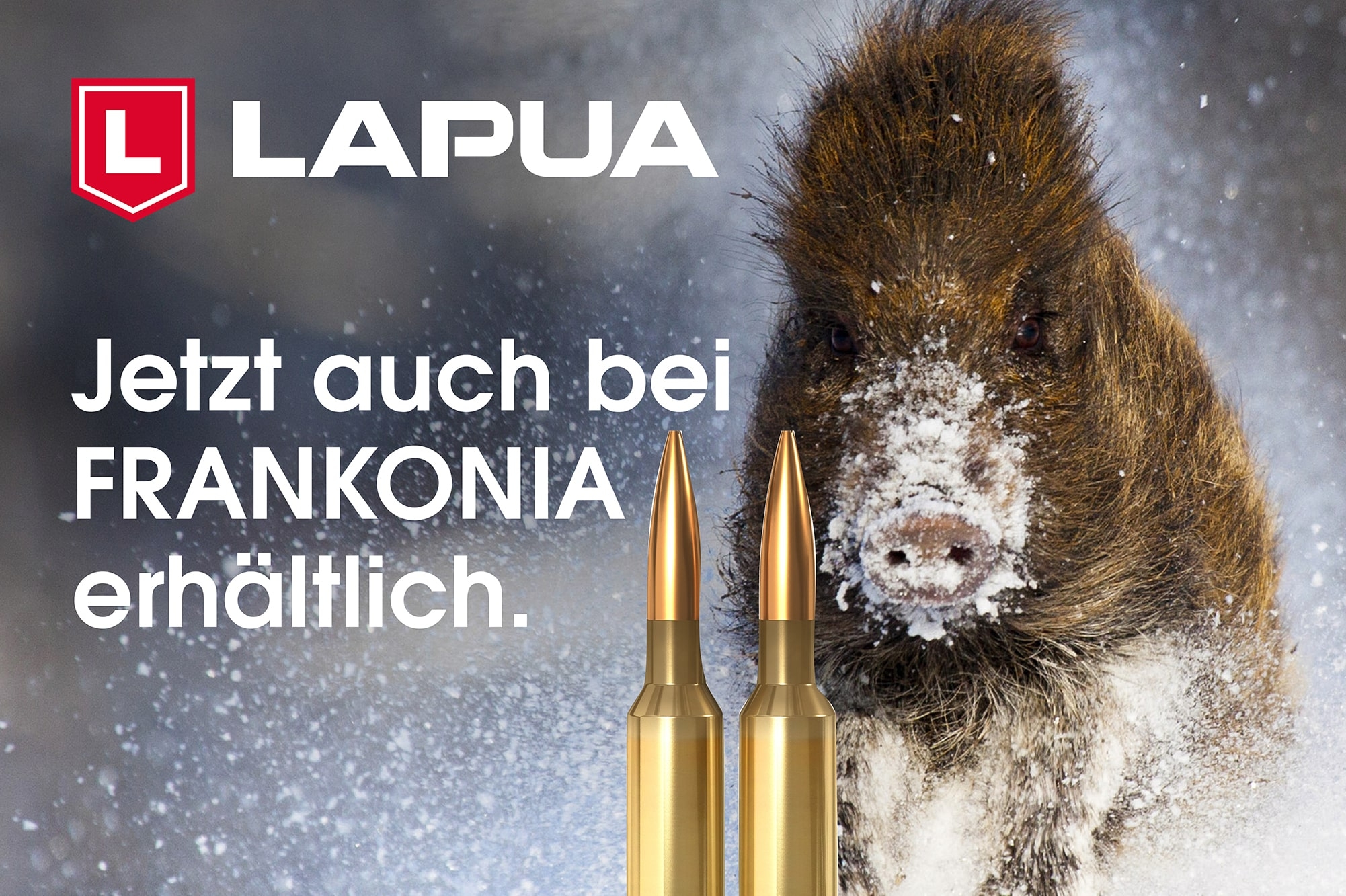 frankonia: LAPUA-Munition jetzt bei Frankonia erhältlich: Finnische Präzision für Jäger, Sportschützen und Wiederlader  frankonia: LAPUA-Munition jetzt bei Frankonia erhältlich: Finnische Präzision für Jäger, Sportschützen und Wiederlader