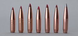 Neues Hornady-Kaliber 7 mm PRC im Test – was kann die Patrone der neusten Generation? CX, 150 CX (1-10“), 160 CX (1-8“), 162 grs. ELD-X (1-10“), 180 ELD Match, 175 ELD-X und 190 A-TIP (1-8“).