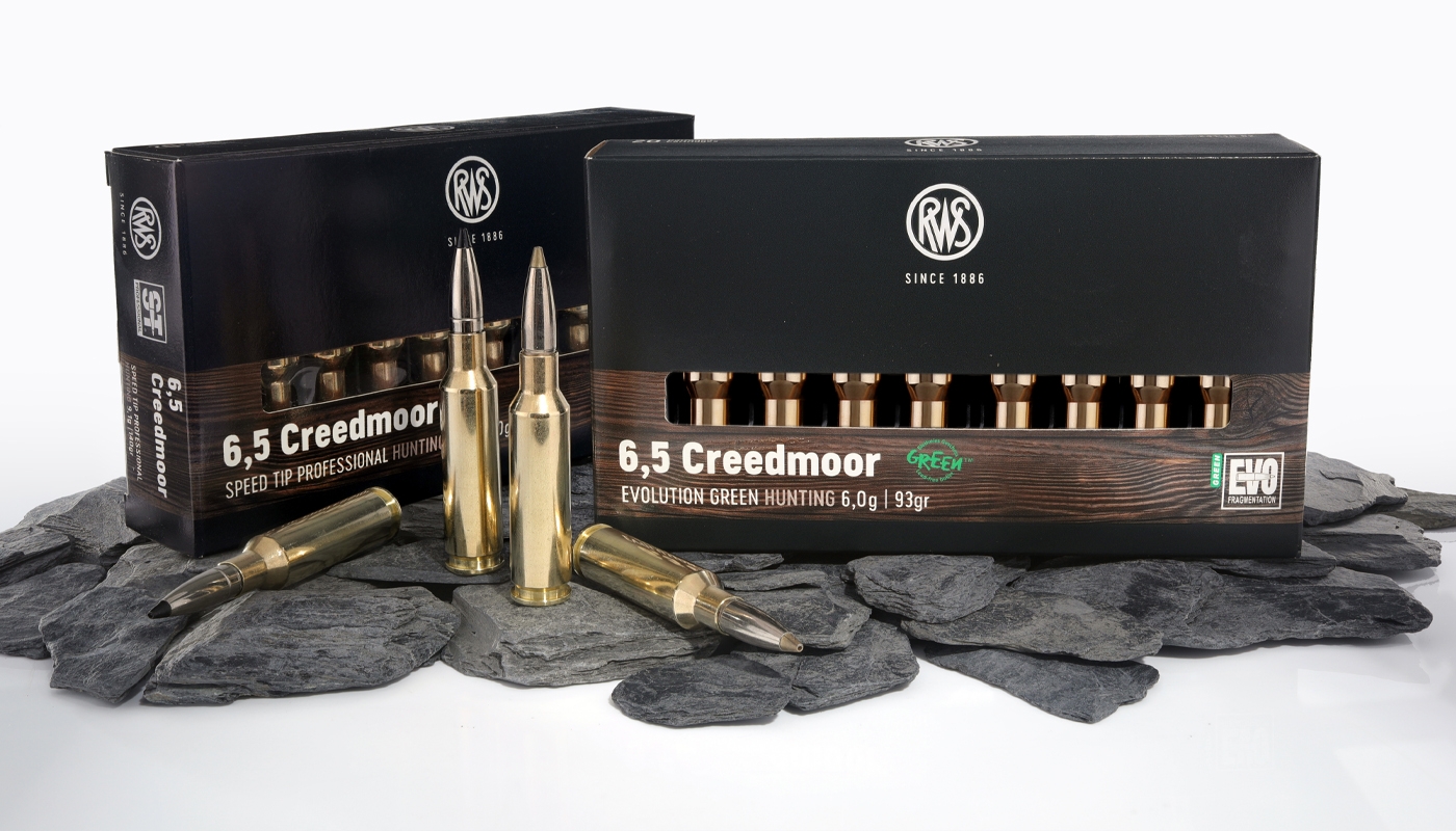 rws-munition: RWS EVOLUTION GREEN für 2020: Höheres Geschossgewicht, neues Trendkaliber 6,5 Creedmoor und zusätzliche, bleifreie Short Rifle Varianten