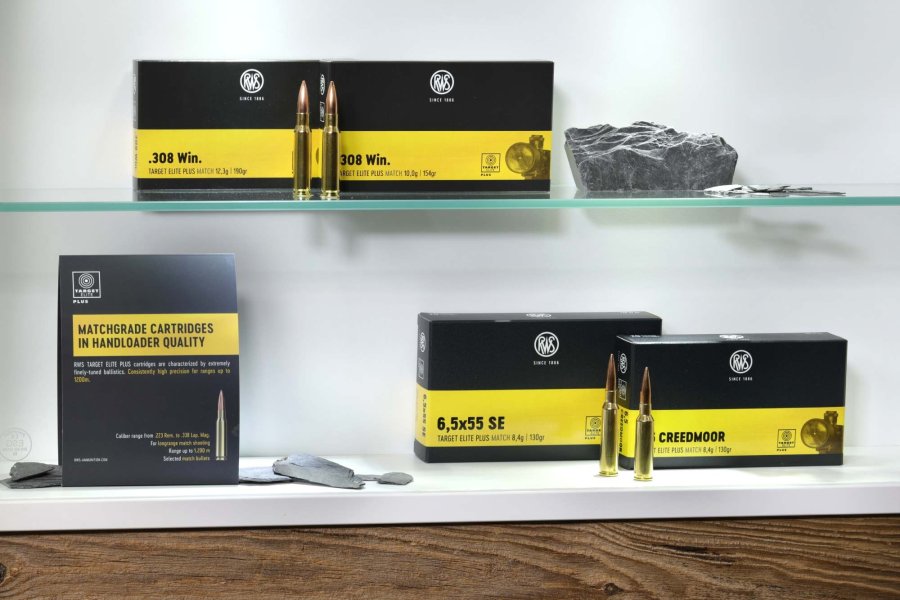 RWS Target Elite Plus Matchpatronen RWS target Elite Plus Matchpatronen auf der IWA 2019