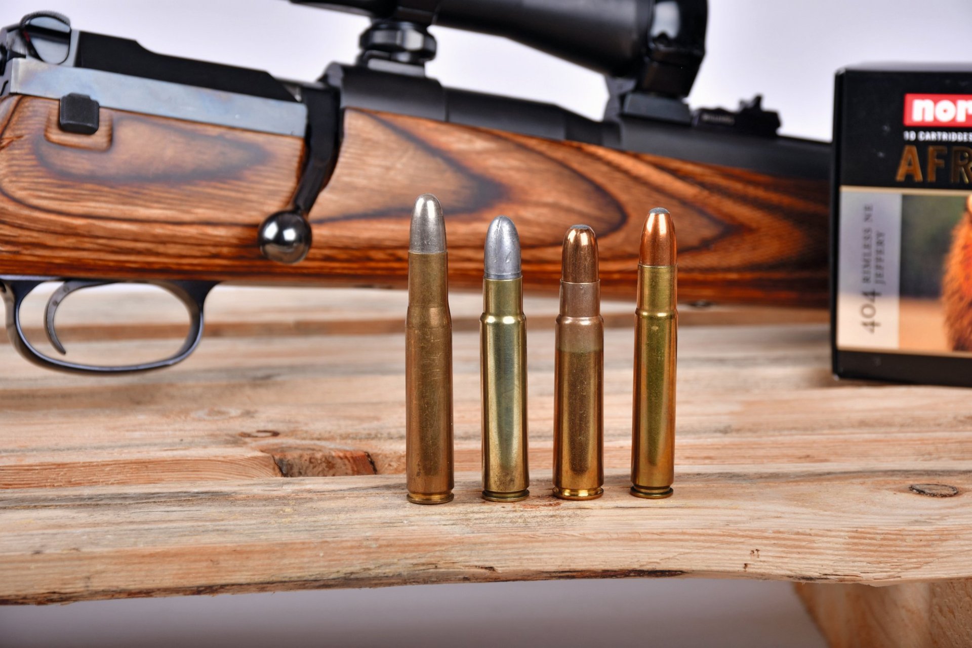 munition: Patronen für die Großwildjagd, Teil 9: Die .404 Jeffery als günstige Lösung für Mauser-Standardsysteme 