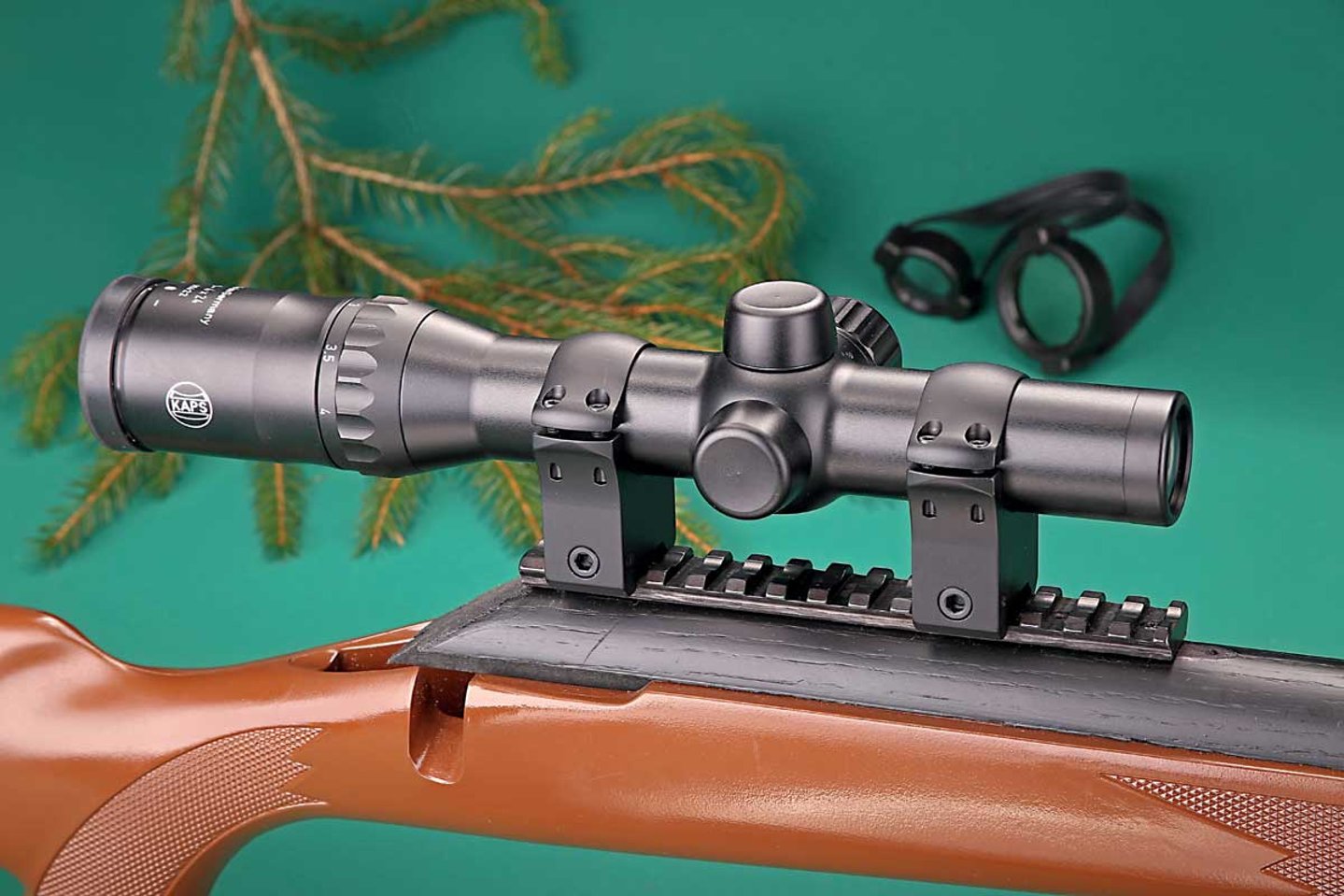 KAPS TLB 1-4x24 Zielfernrohr für die Jagd im Test KAPS TLB auf Büchse