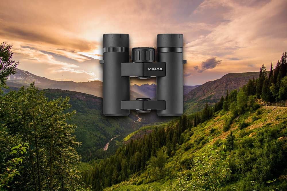 minox: MINOX BV 8x25 und 10x25 Ferngläser mit Komfortbrücke für die Jagd