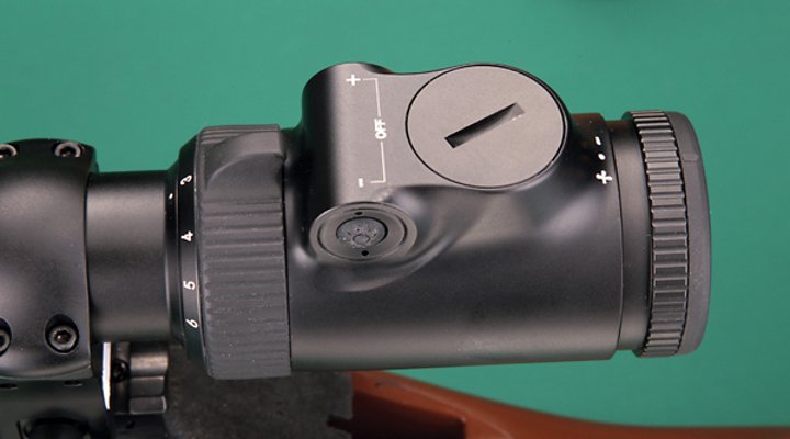 Beleuchtungseinheit des Nikon Monarch 7 IL 1,5-6 x 42
