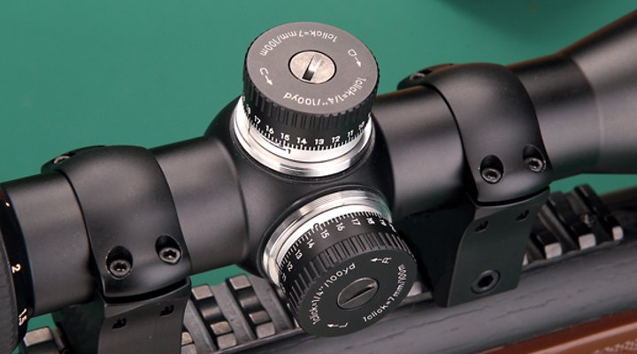 Verstellturm des Nikon Monarch 7 IL 1,5-6 x 42