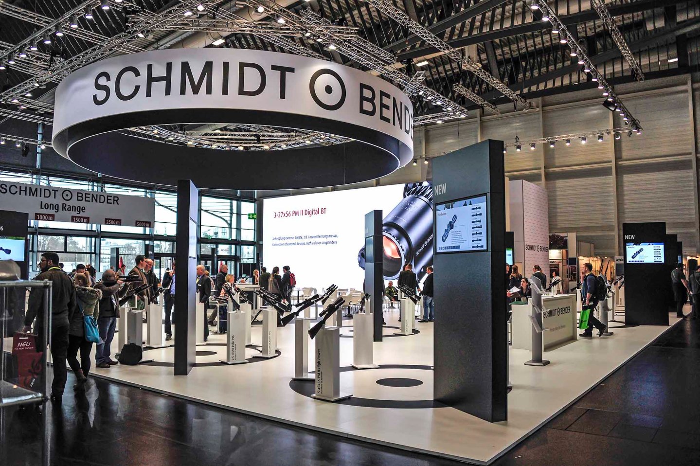 Schmidt & Bender Produktneuheiten Stand Schmidt & Bender