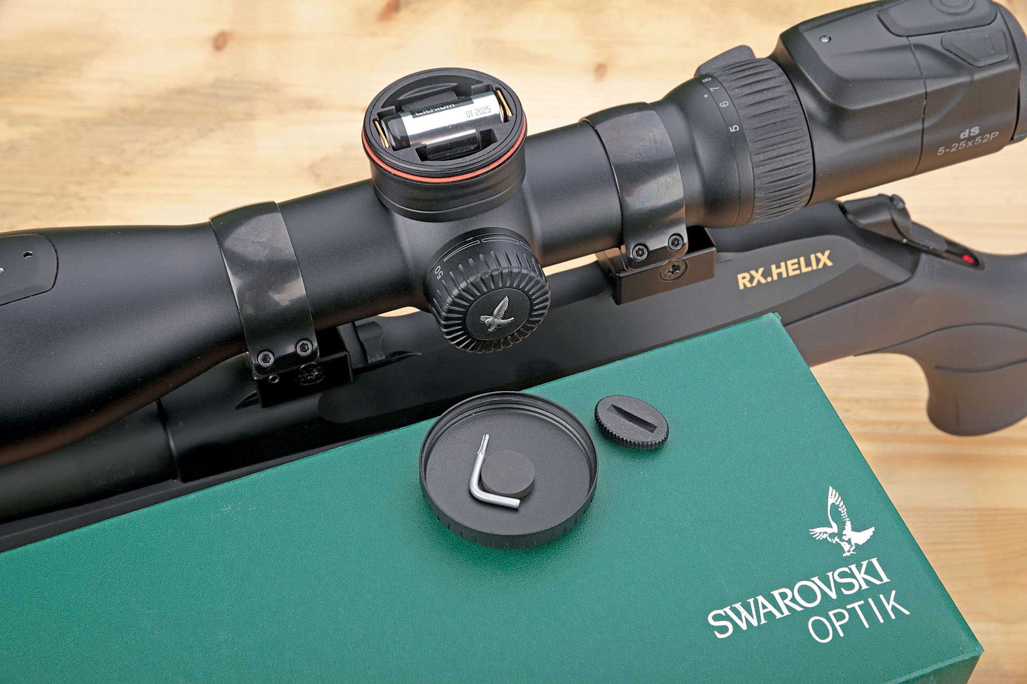 swarovski-optik: Set-up des Swarovski dS 5-25x52 P Zielfernrohrs