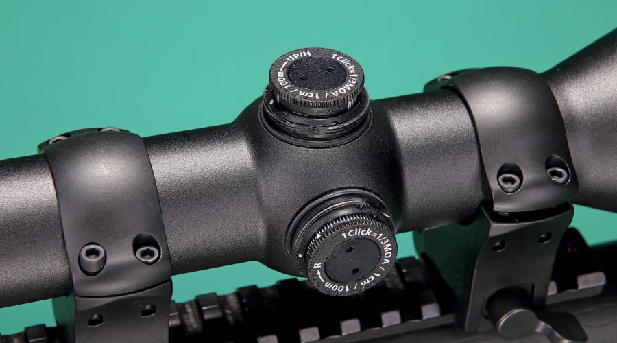 Test: ZEISS Conquest DL 2-8x42 Zielfernrohr Absehenverstellung des ZEISS Conquest DL 2-8x42 im Detail