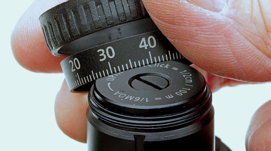 Zielfernrohr Zeiss Victory V8 im Test Austausch des Ballistik-Rings