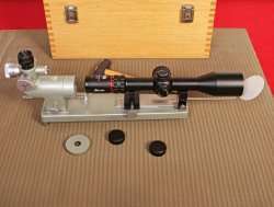 Test: Burris Eliminator 6 4-20x52: Digitales Zielfernrohr – in der Praxis im Revier Burris Eliminator 6 4-20x52 im Hensoldt-Kollimator.