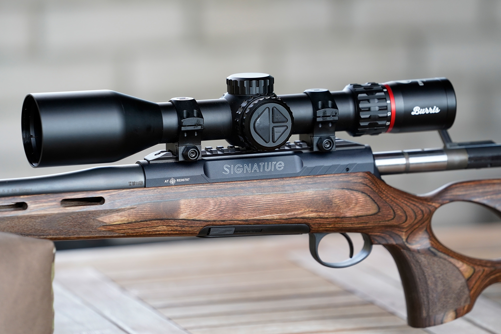 burris-optics: Burris Eliminator 6 Zielfernrohr in 4-20x52 mit integriertem Entfernungsmesser und Ballistikrechner im Test burris-optics: Burris Eliminator 6 Zielfernrohr in 4-20x52 mit integriertem Entfernungsmesser und Ballistikrechner im Test
