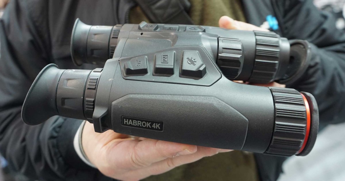 HIKMICRO Habrok 4K – the new thermal binoculars combine night and daylight optics as well as laser rangefinders in one device
