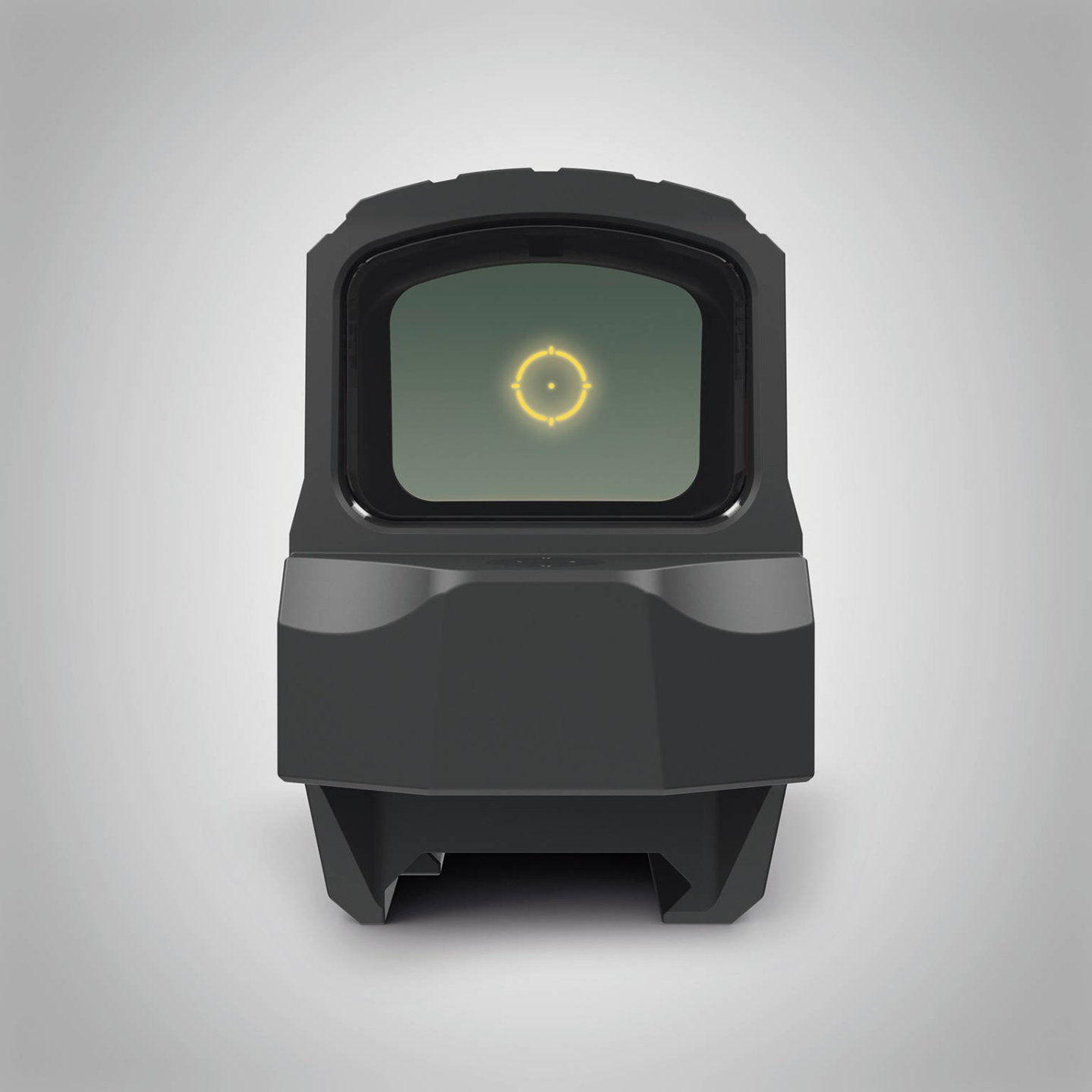 Das goldene Absehen im Holosun ELITE HE512T Gold.