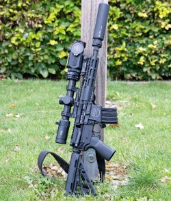 InfiRay MATE MAH50 Wärmebildvorsatzgerät: Nachtjäger im Test Wärmebildvorsatzgerät InfiRay MATE MAH50 auf Halbautomaten von Bavarian Tactical Systems.