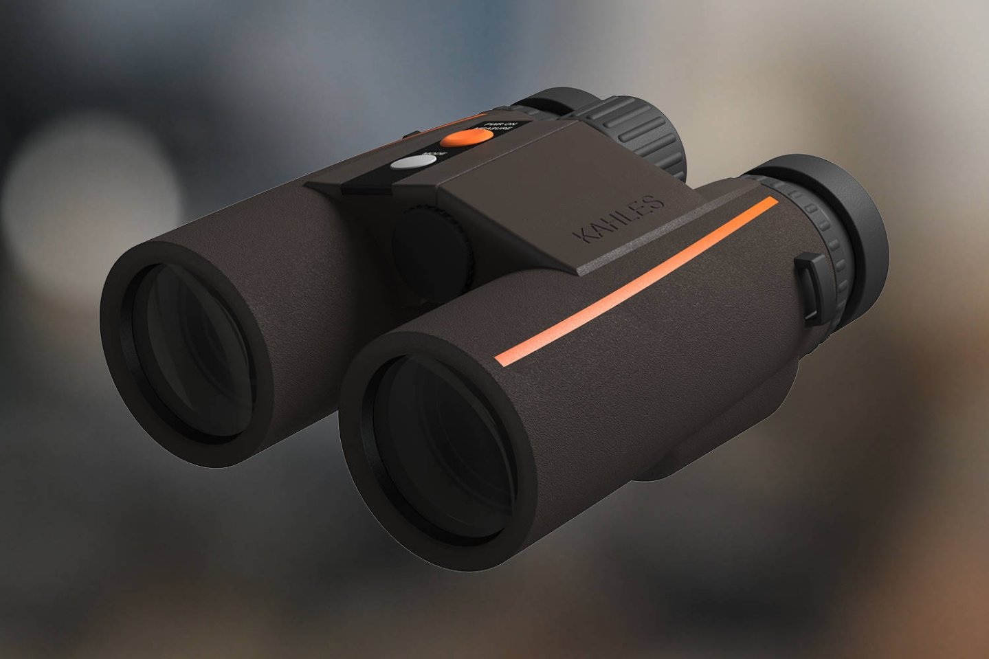 Neu für 2021: Kahles Helia 42 RF – Fernglas mit integriertem Rangefinder in 8x42 und 10x42 Kahles Helia 42 RF von schräg vorne
