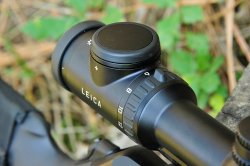 Test: Zielfernrohr Leica Magnus 1,8-12x50i für die Jagd Zoomring des Zielfernrohrs Leica Magnus 1,8-12x50i
