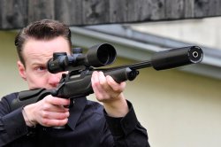 Leica Magnus Leica Magnus su carabina Sauer 404