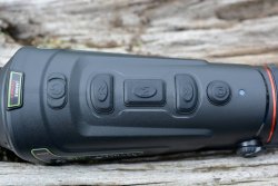 Test: Nachtsichttechnik Jahnke Thermal II – wie gut lässt sich mit der Wärmebildkamera Wild finden? Bedienelemente des Jahnke Thermal II