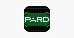 Selbstaktivierte Videoaufnahme und Einschießen des PARD Predator für Jagd auf Schwarzwild mit VorsatzgerätPARD Logo der PARD Vision 2 APP PARD Vision 2 APP