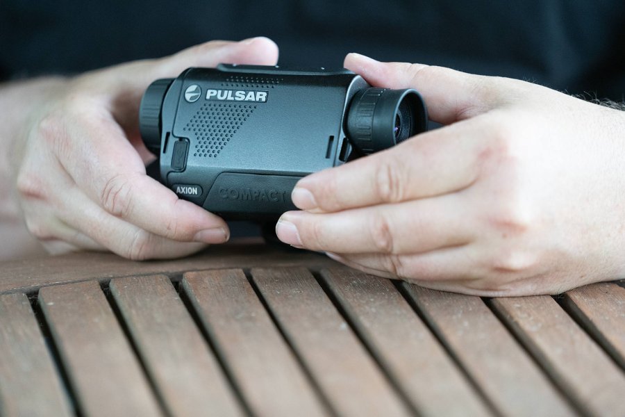 Pulsar Axion 19 Compact im Einsatz auf der Jagd