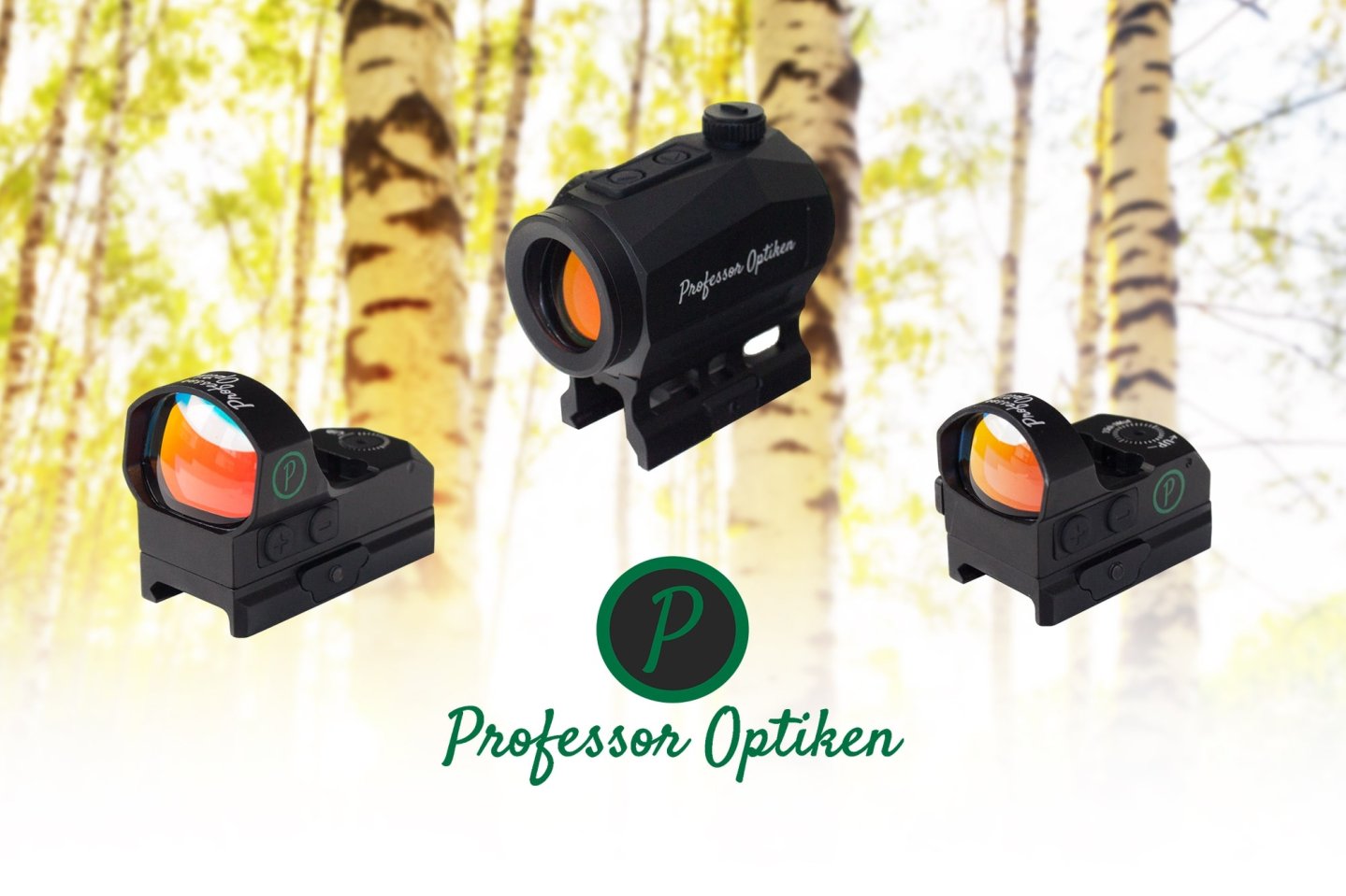 Professor Optiken präsentiert frisches Logo und neue Königssee Leuchtpunktvisiere für Jäger und Sportschützen Professor Optiken präsentiert frisches Logo und neue Königssee Leuchtpunktvisiere für Jäger und Sportschützen