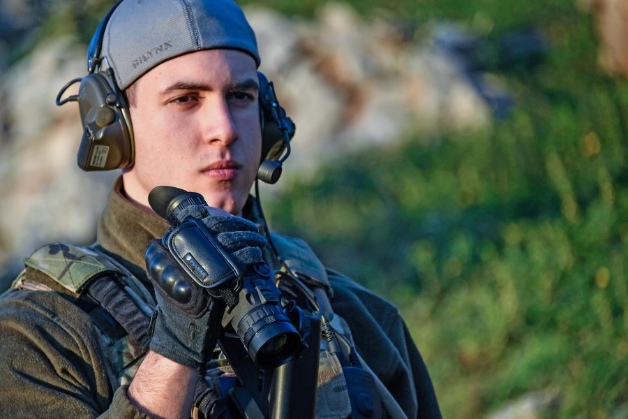 Testbericht: PULSAR Helion XP50 Wärmebildgerät Wärmebildgerät Pulsar Helion XP50 in der militärischen Verwendung