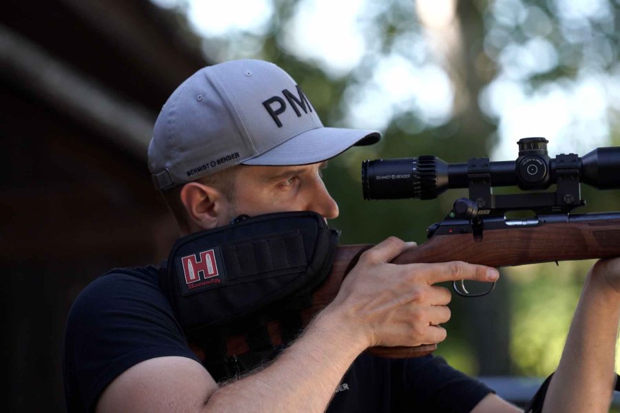 Schmidt & Bender 3-18x42 Meta im Langzeittest: Universelles Premium-Zielfernrohr für Jagd und Sport Verzeihende Eyebox beim Meta 3-18x42 1BE