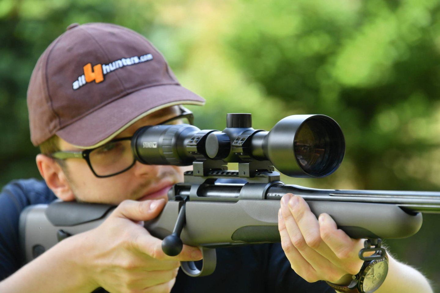 Steiner Ranger 6 3-18x56 auf Mauser 18 im Anschlag