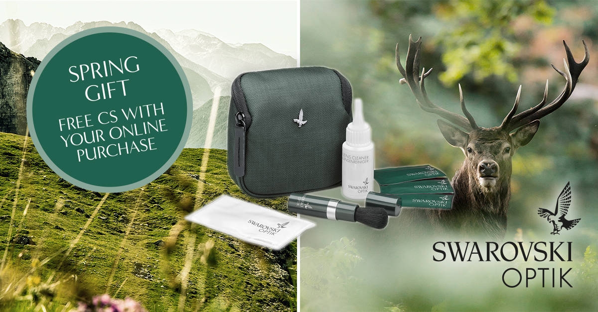 swarovski-optik: Jetzt 30 Tage Rückgaberecht und ein Reinigungs-Set im Wert von 54,- Euro gratis zu jeder Bestellung im Online-Shop bei Swarovski Optik