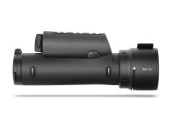 Wärmebild-Premiere bei Swarovski: Die Beobachtungs- und Vorsatz-Thermaloptik tM 35 Swarovski tM 35 von der Seite.