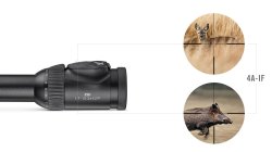Swarovski Z8i: Was zeichnet das Jagdzielfernrohr aus? Das Flexchange Absehen 4A-IF ermöglicht das zu- oder weggeschalten eines beleuchteten Rings. Ein großer Vorteil für die Anpassung des Absehens an verschiedene Jagdarten wie Drückjagd und Ansitzjagd.