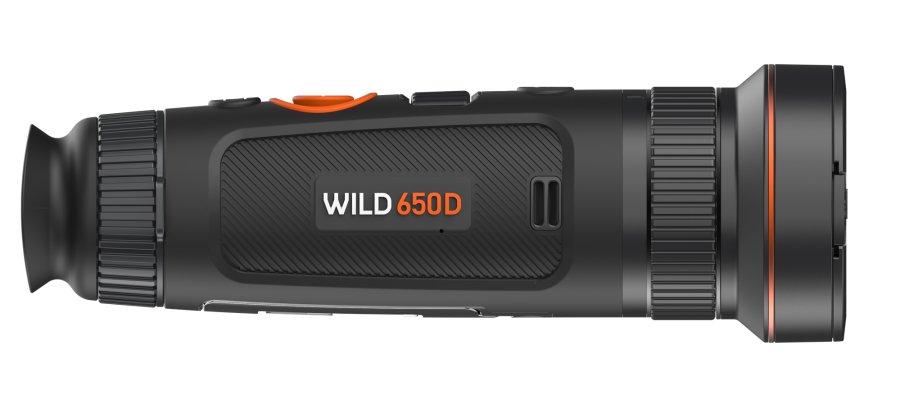 Produktvorstellung: ThermTec WILD 350 D und WILD 650 D – die Preise und die ersten Details zu den neuen Dual FOV-Geräten mit einer exklusiven Präsentation im Video Das ThermTec WILD 650 D von der linken Seite.