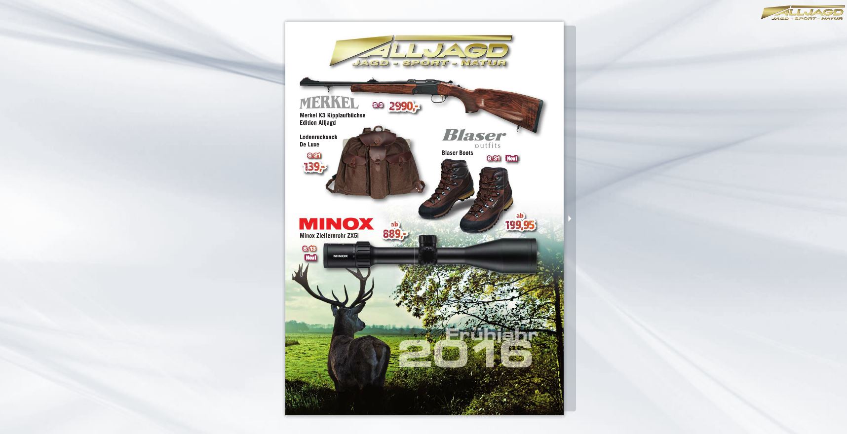 alljagd: ALLJAGD Angebote 2016: Jetzt 30% und mehr sparen!