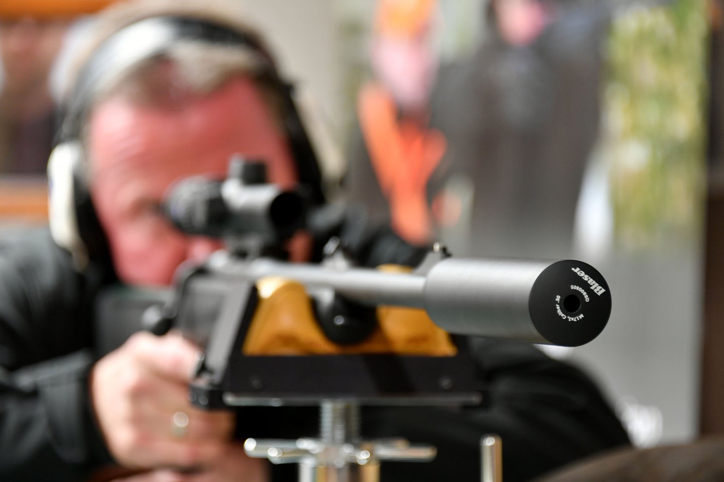 Blaser Neuheiten 2017 Blick auf den Blaser Schalldämpfer Moderator