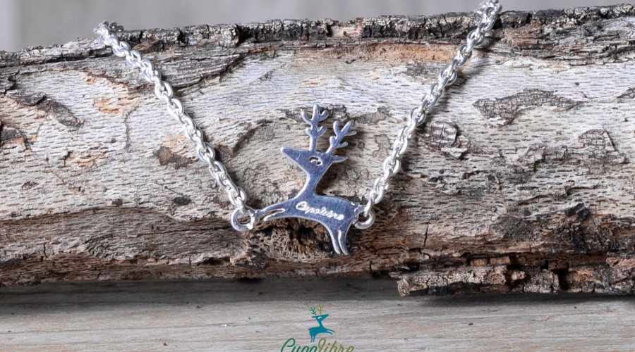 Cupo Libre: Jagd, Jagdschmuck und mehr Dünne Halskette in Silber von Cupo Libre.