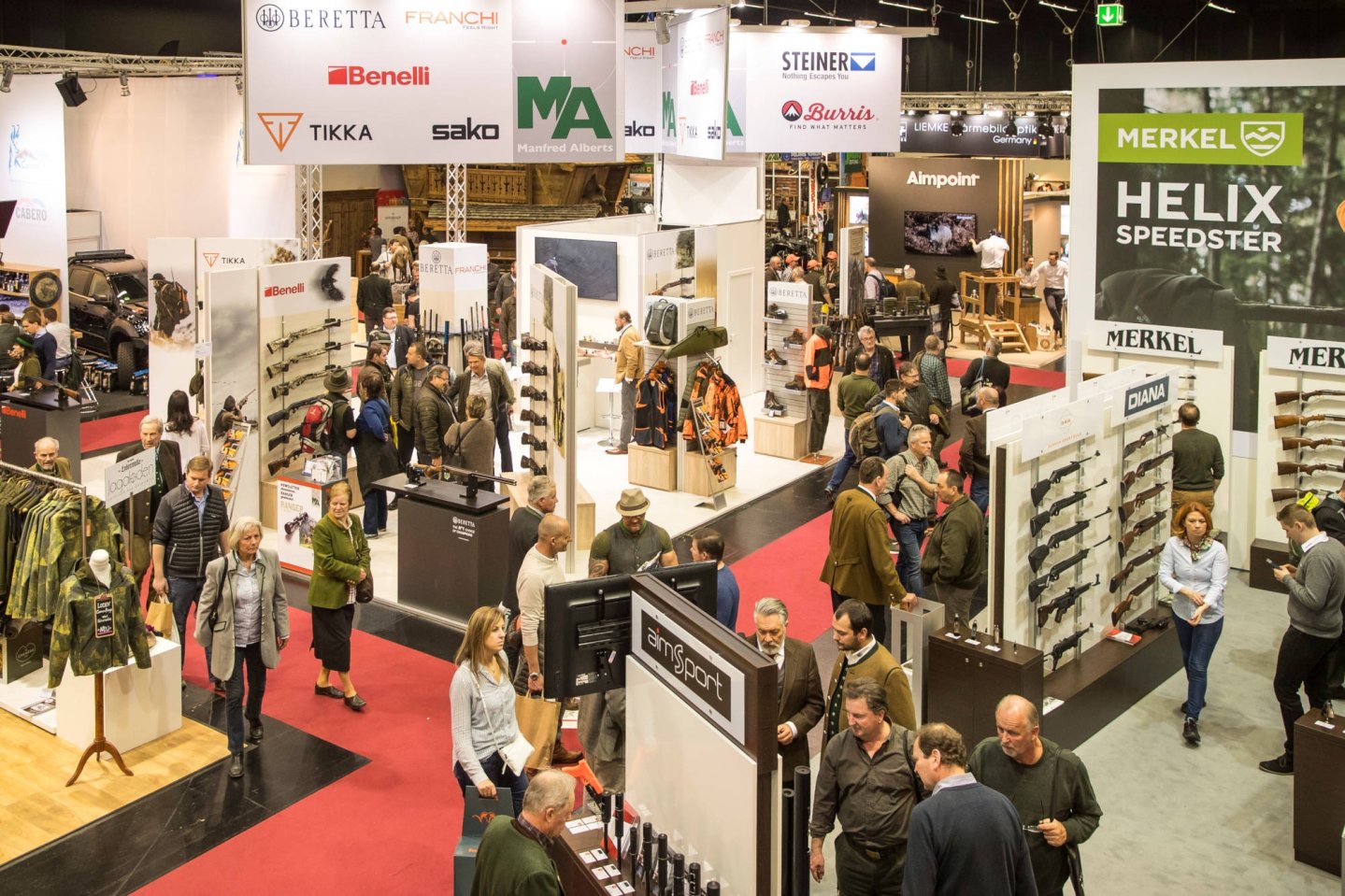 Messe "Die Hohe Jagd & Fischerei 2020 im Messezentrum Salzburg Hohe Jagd & Fischerei Messe