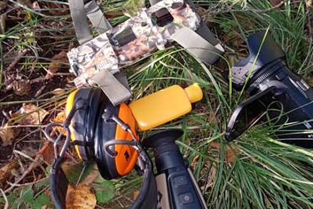 Pirsch auf Rothirsch zur Brunft mit den Hunter Brothers Zusätzliche Pirsch-Ausrüstung