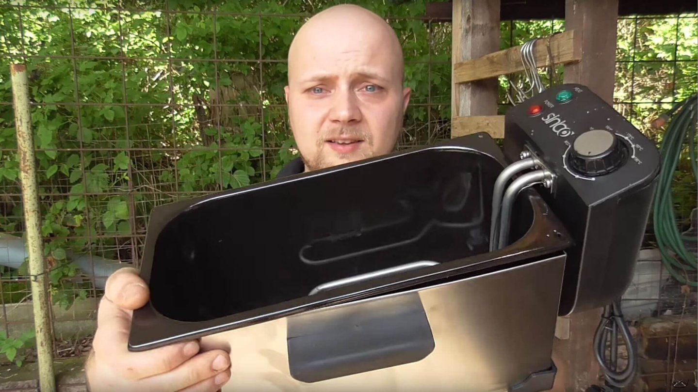 Express-Methode: Bocktrophäen abkochen mit Hunting Felix Hunting-Felix-Bockjagd-Trophaeen-abkochen-Express-Methode-mit-Fritteuse.JPG