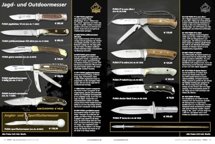 DER JAGDKATALOG Ausgabe 2019/2020 DER JAGDKATALOG Ausgabe 2019/2020 PUMA-Doppelseite