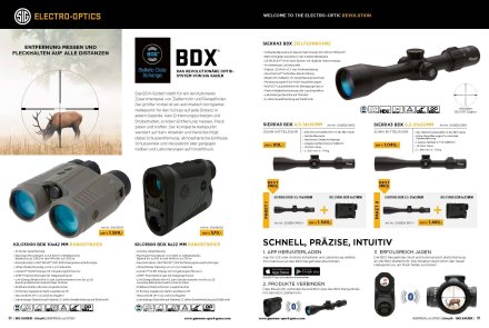 DER JAGDKATALOG Ausgabe 2019/2020 DER JAGDKATALOG Ausgabe 2019/2020 SIG-Sauer-Doppelseite