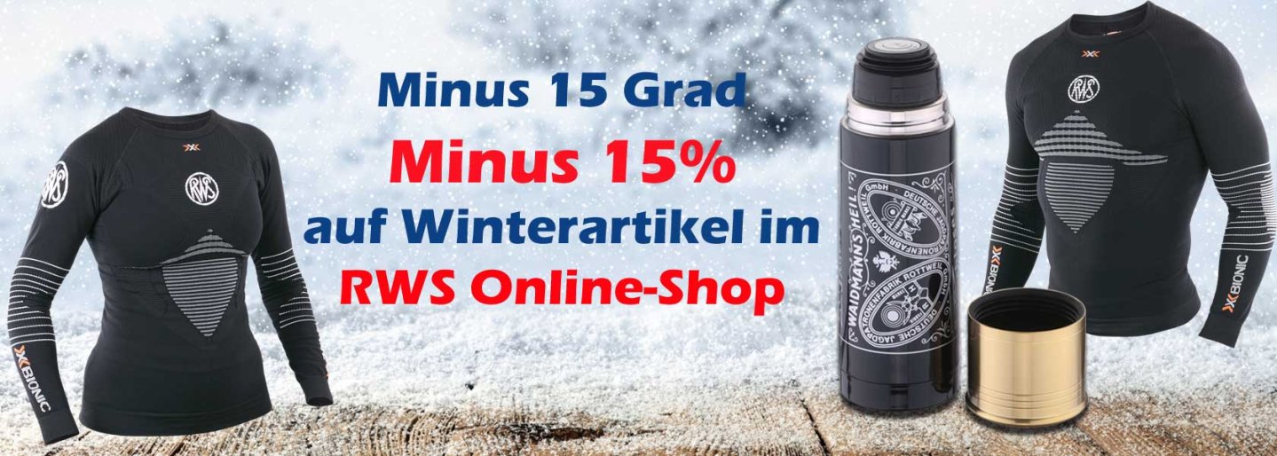 RWS X-Bionic-Shirt für Damen/Herren freigestellt und RWS Thermoskanne freigestellt