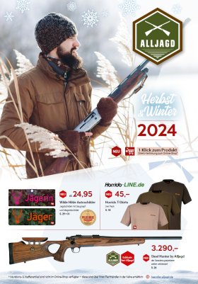 ALLJAGD Angebote für den Winter 2024/2025 – Highlights, Neuheiten und Schnäppchen für Jagd und Outdoor ALLJAGD Angebote für den Winter 2024/2025 – Highlights, Neuheiten und Schnäppchen für Jagd und Outdoor