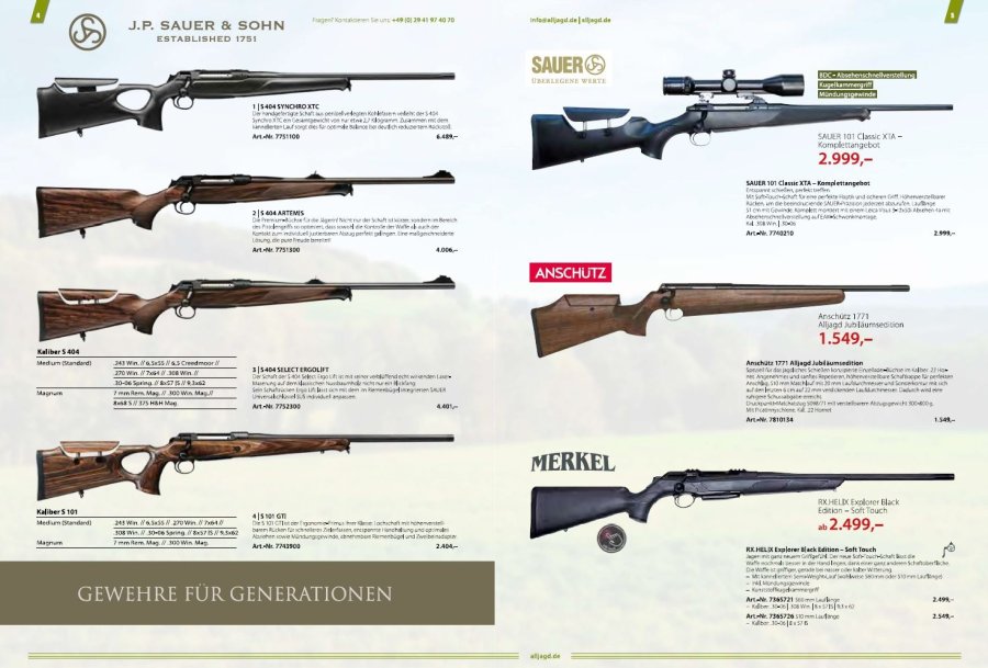 ALLJAGD: Angebote "Frühjahr / Sommer 2019" – ab sofort erhältlich ALLJAGD: Angebote "Frühjahr / Sommer 2019" – ab sofort erhältlich