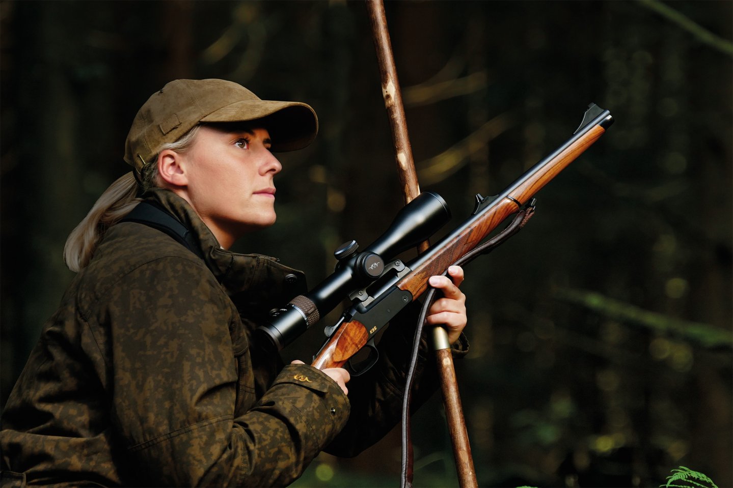 30 Jahre Kipplaufbüchse Blaser K95 – Feier des Geburtstags der Waffe mit Gewinnspiel Blaser K95 in der Stutzen-Ausführung.