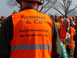 "Rhein in Flammen": Großdemo des Landesjagdverbandes NRW "Rhein in Flammen": Großdemo des Landesjagdverbandes NRW